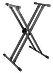 On Stage KS8291XX Pro Double X Keyboard Stand Front View